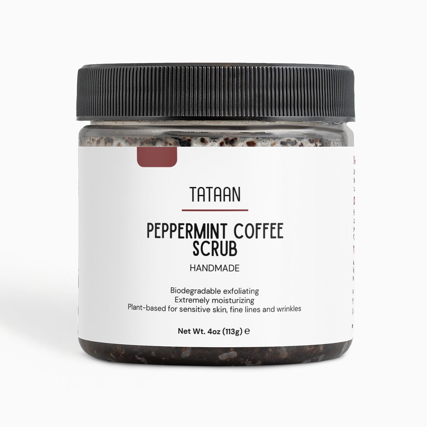 Peppermint Coffee Scrub