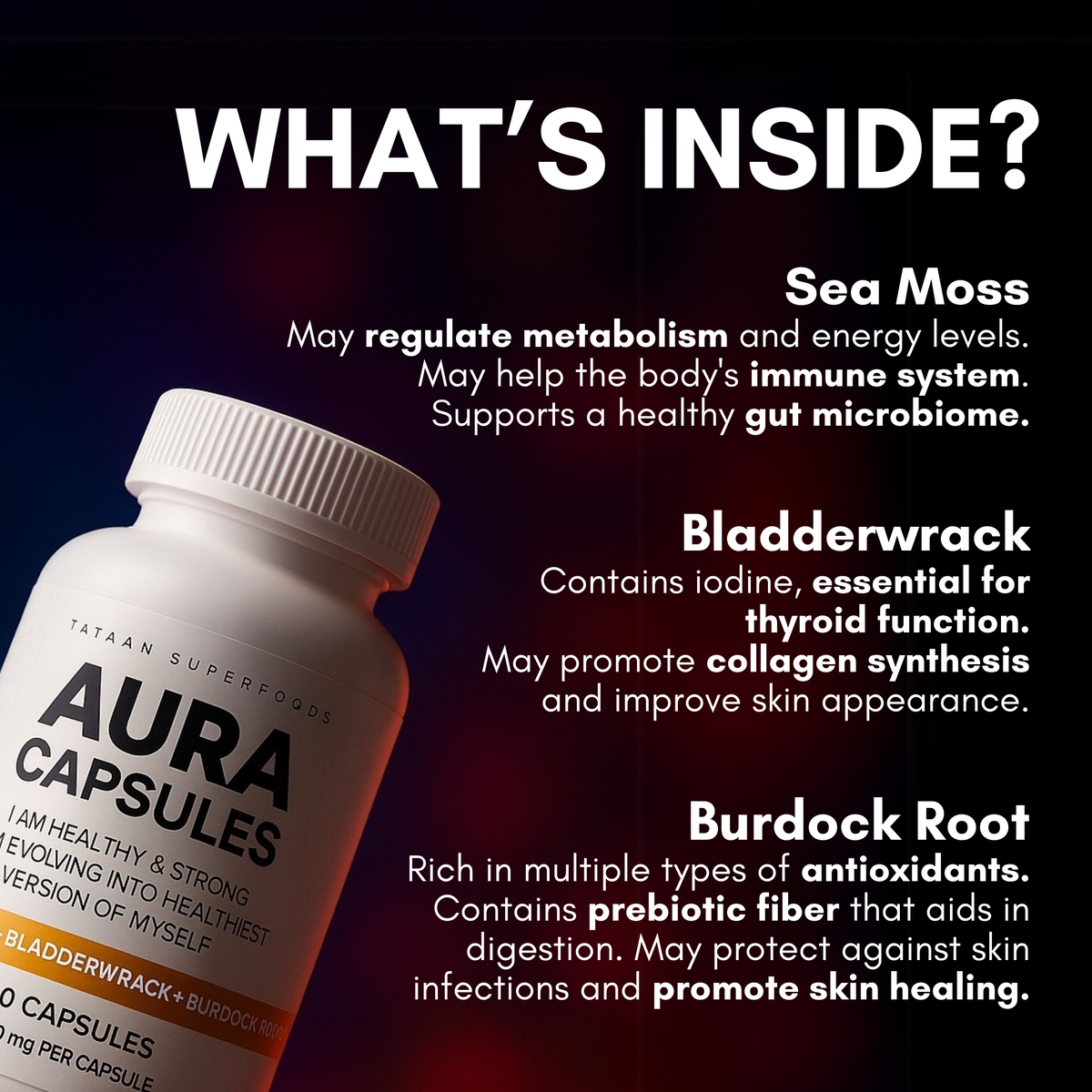 AURA Capsules – TATAAN