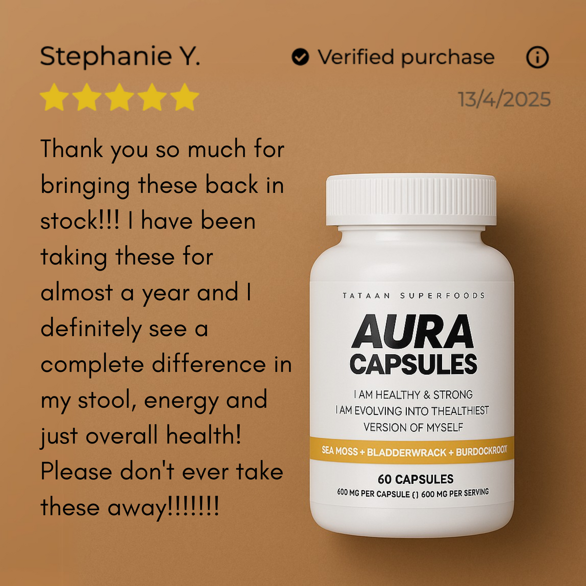 AURA Capsules – TATAAN
